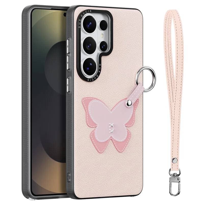 Samsung Galaxy S26 Ultra - Dux Ducis - Luvy Series, Love Edition (Schmetterling), pink